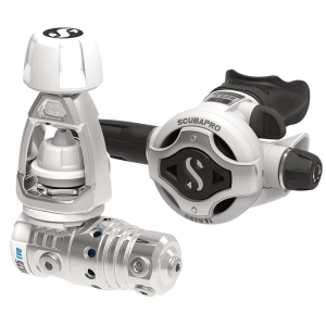 Conjunto Regulador  Mk25 YOKE + S620 TI Branco Scubapro
